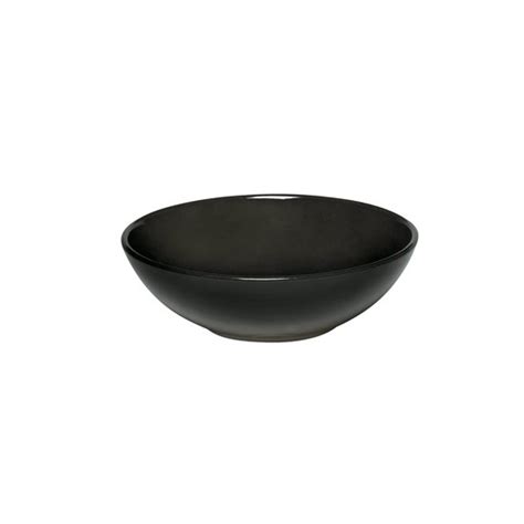 Salatschüssel Keramik 22 cm 1 3 l Charcoal Emile Henry KitchenShop