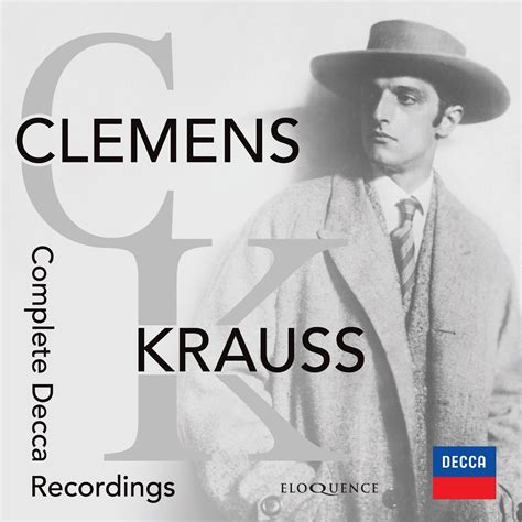 Clemens Krauss Complete Decca Recordings Eloquence Classics