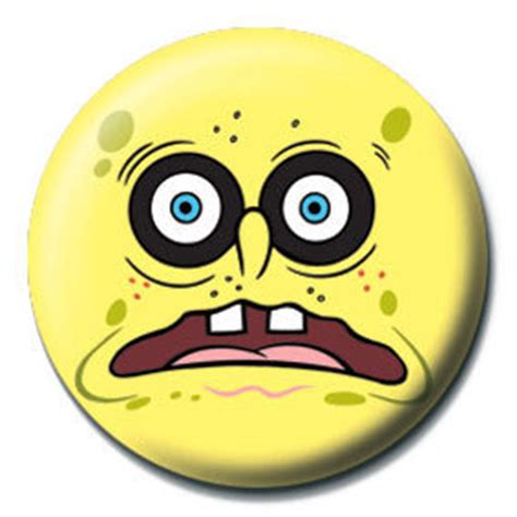 SPONGEBOB - black eyes Badge | Button | Sold at UKposters