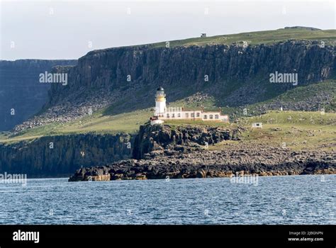 Neist Point Lighthouse Isle Of Skye Scotland United Kingdom 29 May