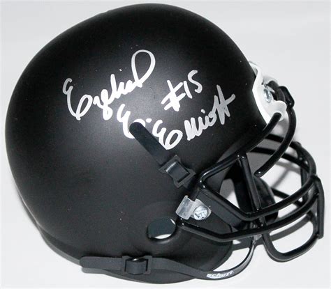 Ezekiel Elliott Signed Cowboys Black Matte Mini-Helmet (JSA COA ...