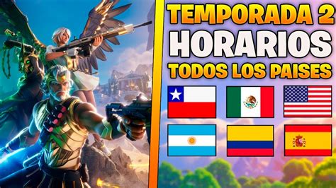 A QUE HORA COMIENZA LA NUEVA TEMPORADA DE FORTNITE CUANDO SE PODRÁ