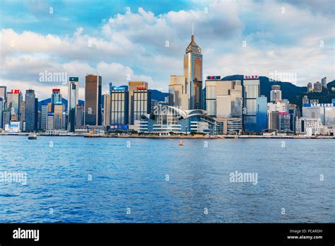 hong kong harbour view Stock Photo - Alamy