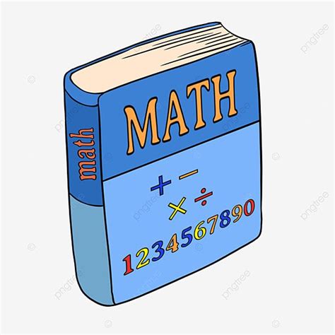 Math Cartoon Illustration PNG and PSD - Math Clipart