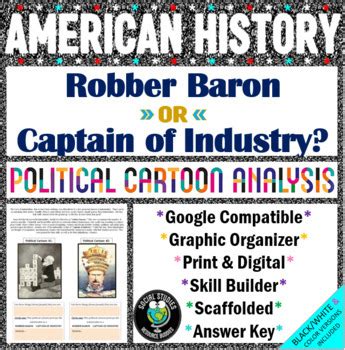 Robber Barons Or Captains Of Industry Political Cartoons