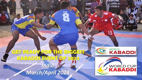 WORLD CUP KABADDI RETURNS IN 2024 HOME OF KABADDI