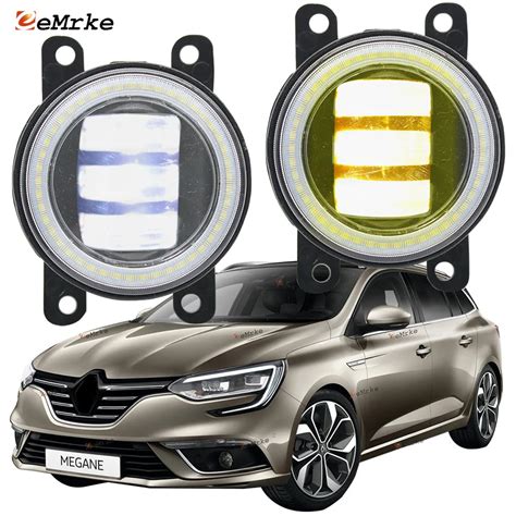 Led 천사 눈 DRL 주간 러닝 라이트 Renault Megane 4 Grandtour Hatchback Sedan 2016