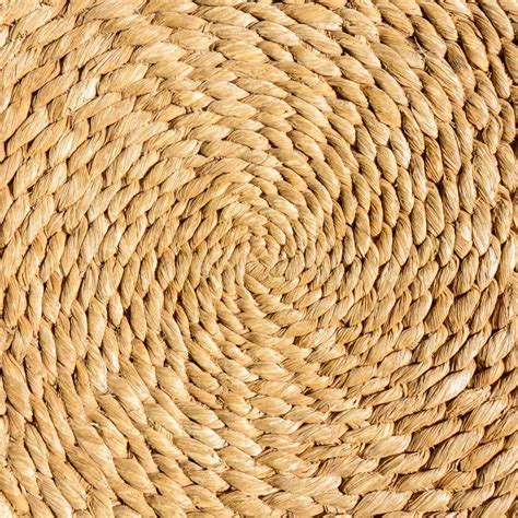 Textura Da Circular Do Rattan Imagem De Stock Imagem De Palha