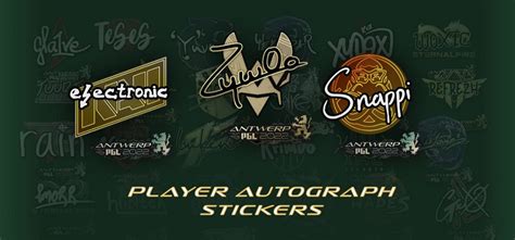 Pgl Antwerp Major All Stickers Autographs Glitter And Capsule Price