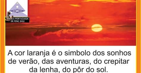 Laranja Simboliza Escola Portuguesa De Feng Shui