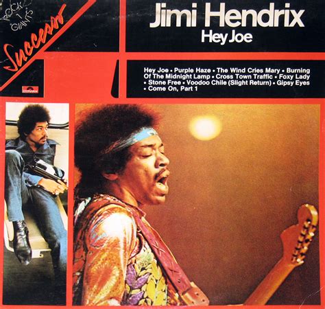 JIMI HENDRIX Successo: Rock Giants Vol 1 Jimi Hendrix Hey Joe (Italy ...