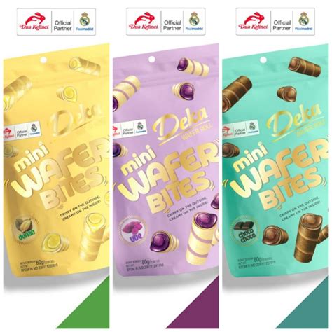 Jual Deka Wafer Mini Bites Crisp Crepes Biskuit Gr Shopee Indonesia