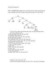 Syntax Homework Docx Syntax Homework Gps Domination Application