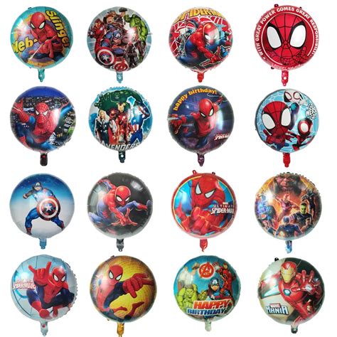 Globos De Aluminio De Los Vengadores De Marvel Decoraci N De Fiesta De