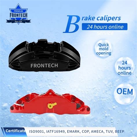 Frontech Car Brake System Modified 4 6 8 Pistons Brake Caliper For