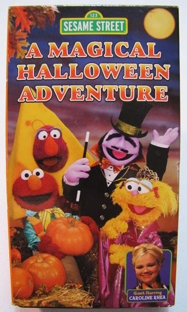 Sesame Street A Magical Halloween Adventure Vhs Video Ebay