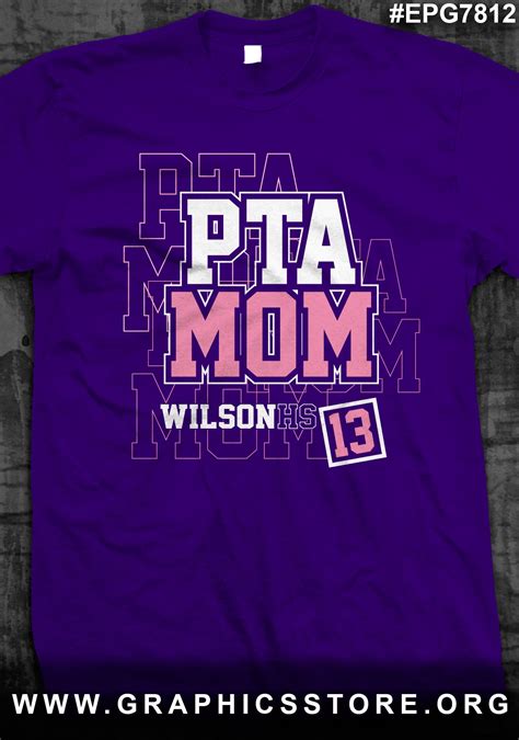 Epg7812 Pta Mom Shirt Design Pta Shirts Pta Moms Pta