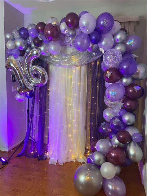 Pin By Fiesta Karlampy On Fiesta Color Morado 16th Birthday