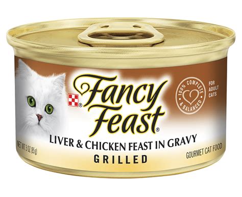 X Purina Fancy Feast Grilled Liver Chicken Feast In Gravy G