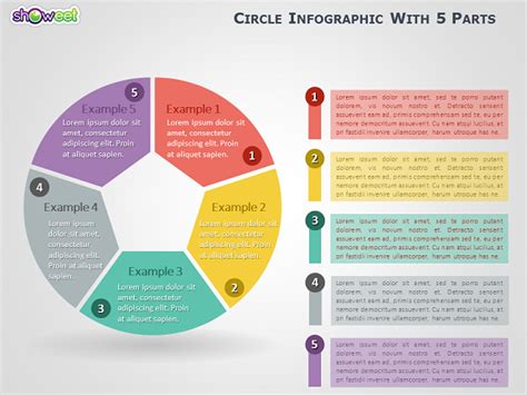 5 Circle Infographic