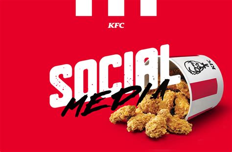 Kfc Social Media On Behance Social Media Banner Social Media Design