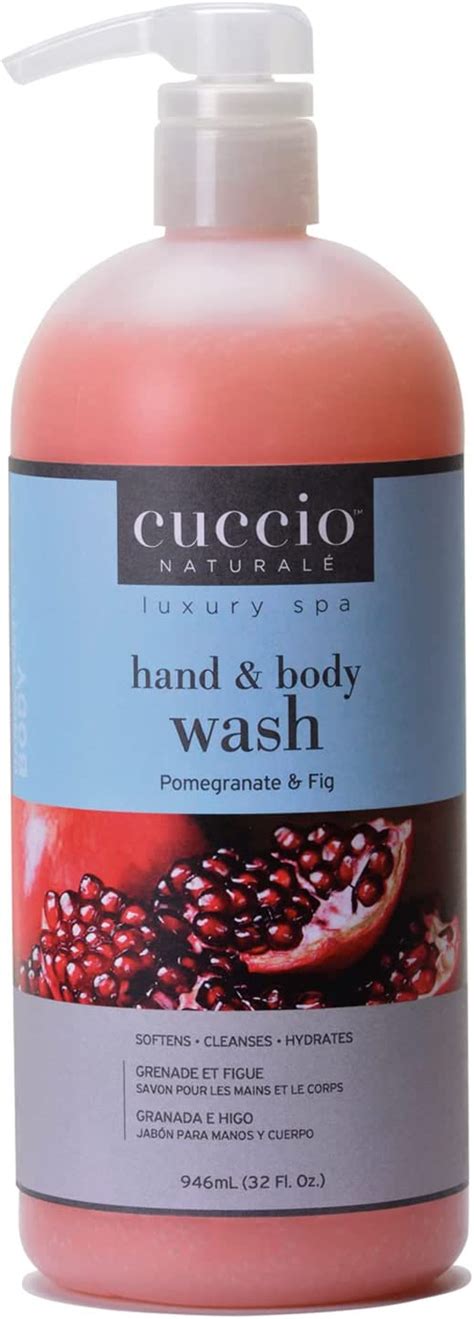 Cuccio Hand And Body Wash Pomegranate And Fig For Women Body