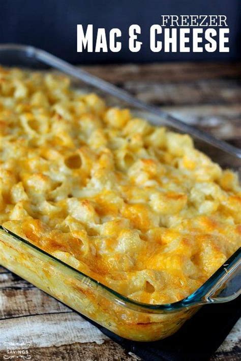 Easy Freezer Mac Cheese Recipe