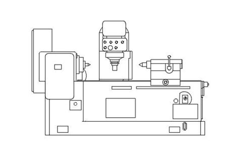 Factory Machine Elevationdwg Drawing Thousands Of Free Cad Blocks