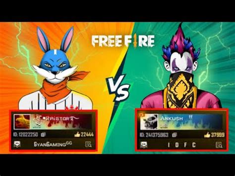 Ankush Ff Vs Gyan Raistar Vs Op Free Fire Custom Room Match