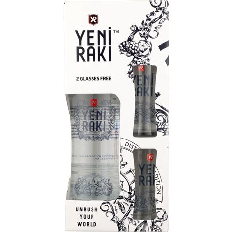 Buy Yeni Raki W/ Glasses online – Craft City