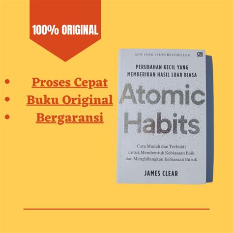 Jual Buku Atomic Habits Original Shopee Indonesia