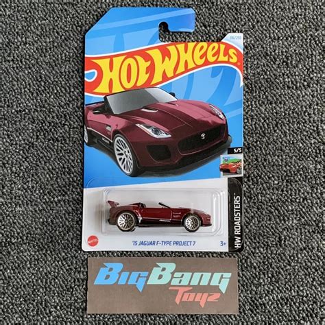 Hot Wheels 15 Jaguar F Type Project 7 Red 116 Mainlines 2024 Case L In Stock New Let S Race