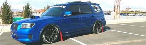 Fender Flares For Subaru Forester Sg Wide Body Kit Jdm Wheel Arch 50mm