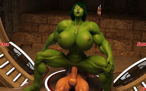 Shehulk Destruction Anal Cockham Superheroes D Porn Feat KumaBen By FapHouse XHamster