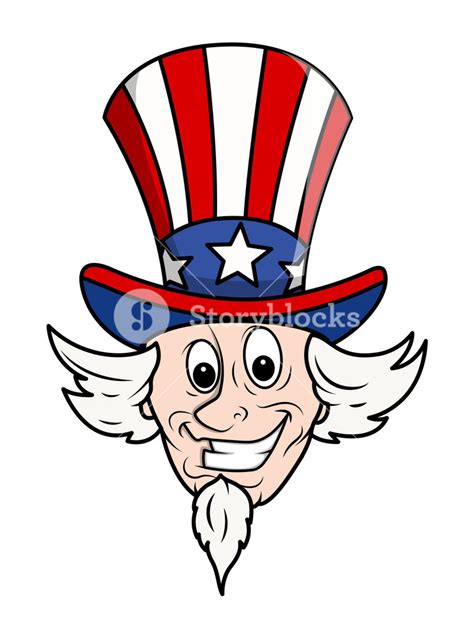 Uncle Sam Cartoon Drawing