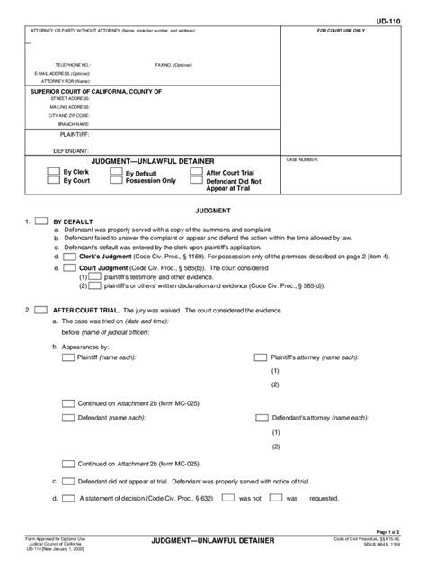 California Unlawful Detainer Form 9 Free Templates In Pdf Word Excel Download