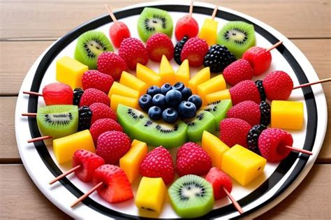 Rainbow Fruit Skewers: A Refreshing Treat