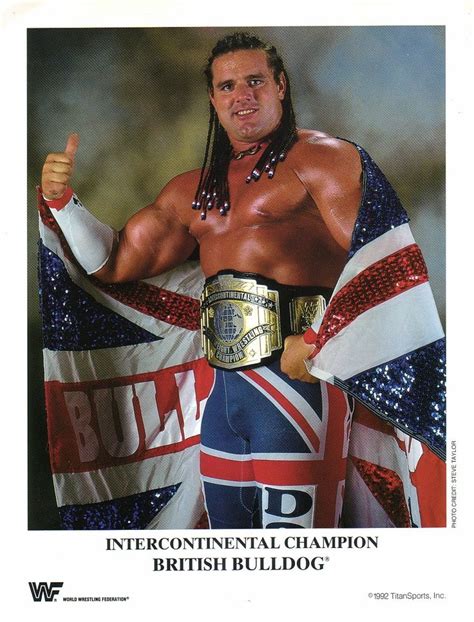 Photo 658 of 716, Supplex55 WWF Promo Photos: Unnumbered | British bulldog, Wwf, Wwf logo