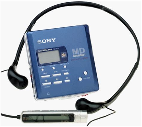 ASVOLOVA: Sony MZ-R55 Portable MiniDisc Player and Recorder