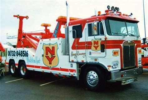 Kenworth K100 NY Towing Classic Trucks Kenworth Towing