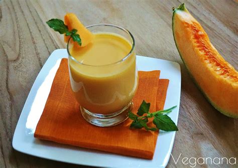 Vitamina de Melão com Banana | Receita rápida e simples de fazer