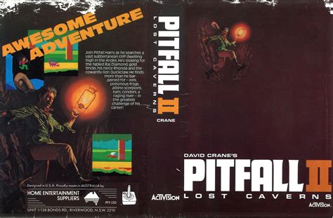 Atari 2600 VCS Pitfall II : scans, dump, download, screenshots, ads ...