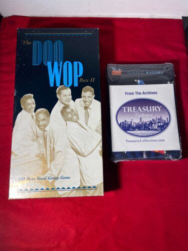 The DOO WOP Box II RHINO 4 CD Box Set 101 More Vocal Group Gems