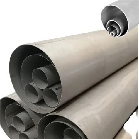 Round JSL 202 Stainless Steel Industrial Pipe 6 Meter Thickness 3mm