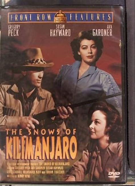 Snows Of Kilimanjaro DVD 1952 Region 1 US Import NTSC Amazon