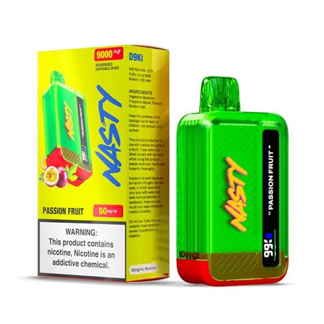 Nasty Bar Passionfruit Puffs Disposable Vape Shop Today Get It