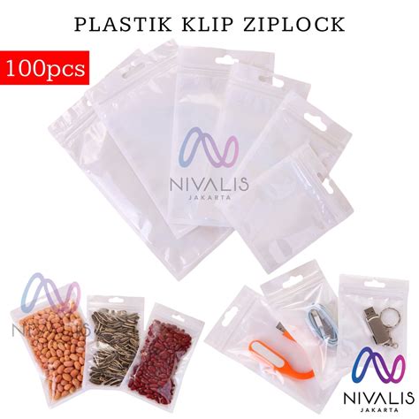 Jual Packing Plastik Klip Pcs Plastik Ziplock Plastik Serbaguna