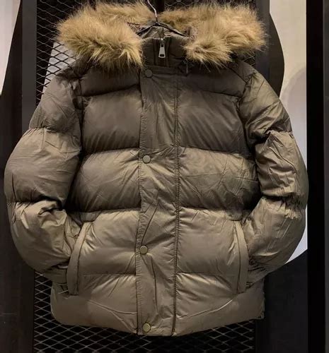 Campera Puffer Inflable Importada Capucha Con Peluche Mata En Venta En