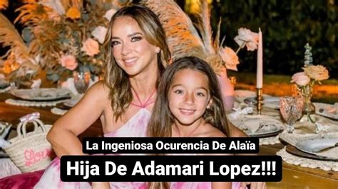 La ingeniosa ocurrencia de Alaïa la hija de Adamari López lcdlf2