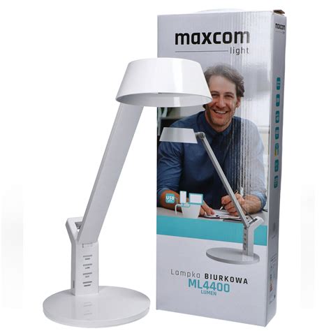 Lampa Led De Birou Maxcom Ml Lumen Usb W Lm Temperatura